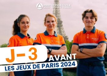 Plus que 3 jours avant les Jeux de Paris 2024 ! La Protection Civile et ses bénévoles finalisent leur préparation à cet événement mémorable. Logisticiens, responsables hébergements, cellules opérationnelles… tous sont dans les starting-blocks 💪🏽Et vous, êtes-vous prêts ? 🏆 © Photo : Mathurin Napoly / FNPC© Conception graphique : Emilie Lefevre / FNPC